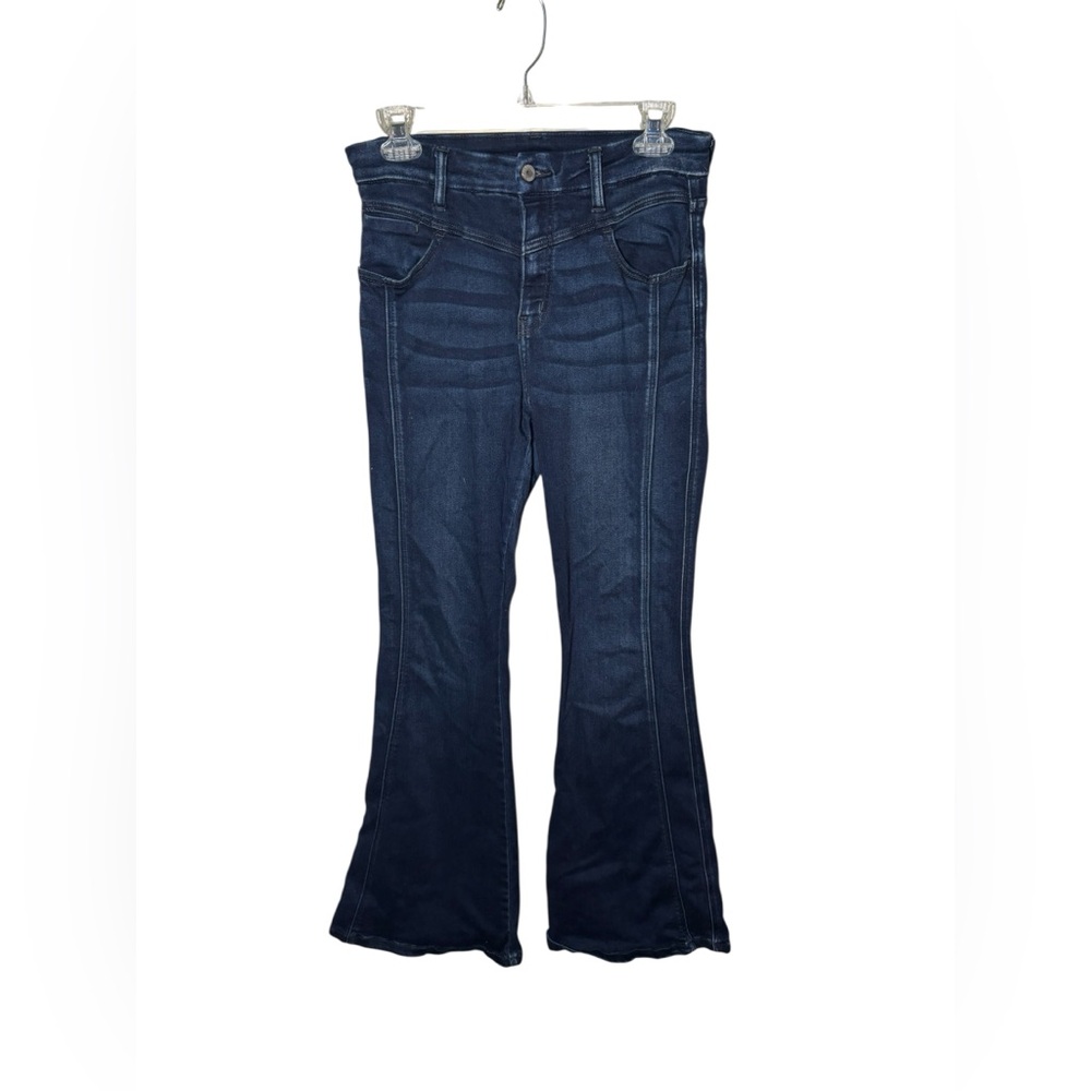 Kan Can Dark Blue Flare Jeans Size 26